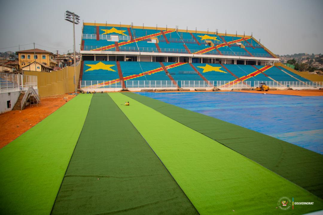 Une vue du Stade Lumumba, à Matadi, chef-lieu de la province du Kongo central