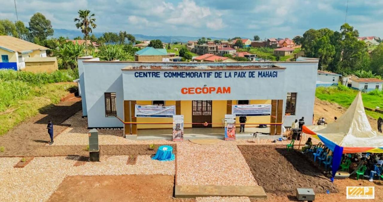 Le nouveau bâtiment du centre commémoratif de la paix de Mahagi [photo d'illustration]