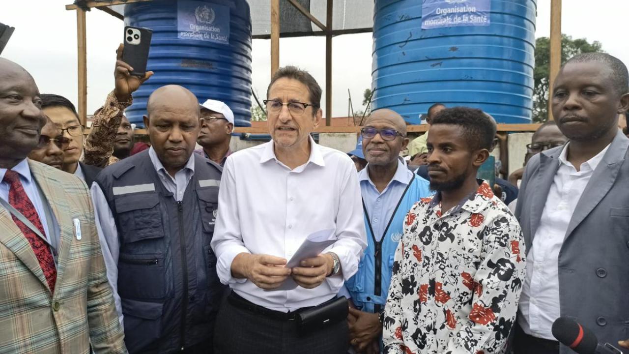 Bruno Lemarquis, représentant spécial adjoint du secrétaire général de l’ONU en RDC a visité le site de déplacés de Kongakonga à Kisangani [photo d'illustration]