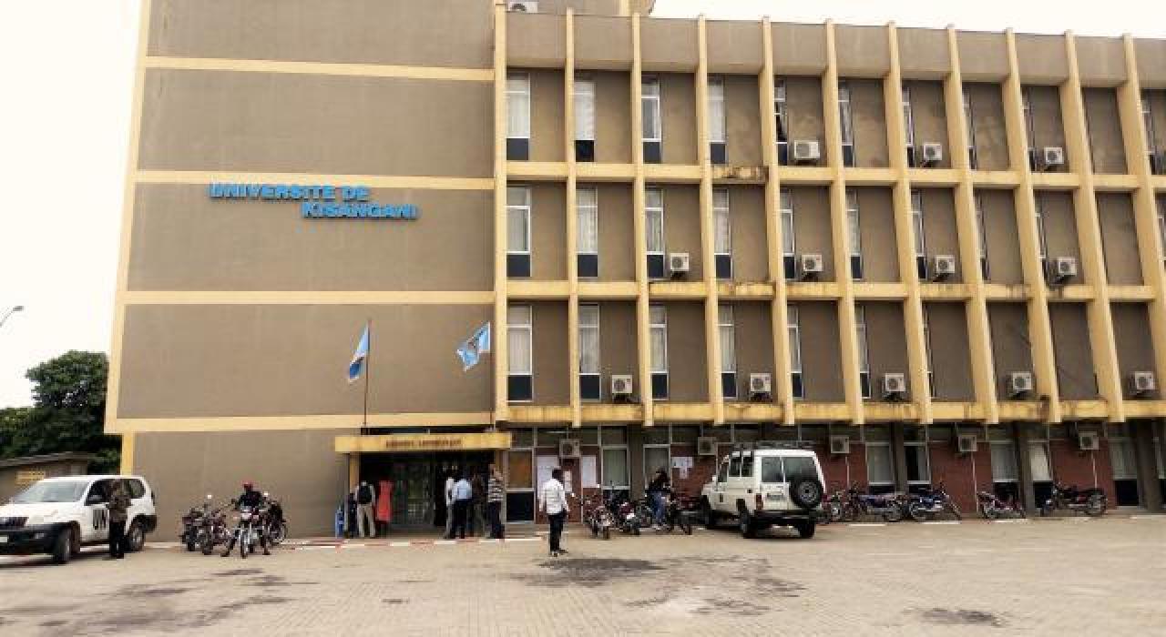 Le bâtiment administratif de l'Université de Kisangani