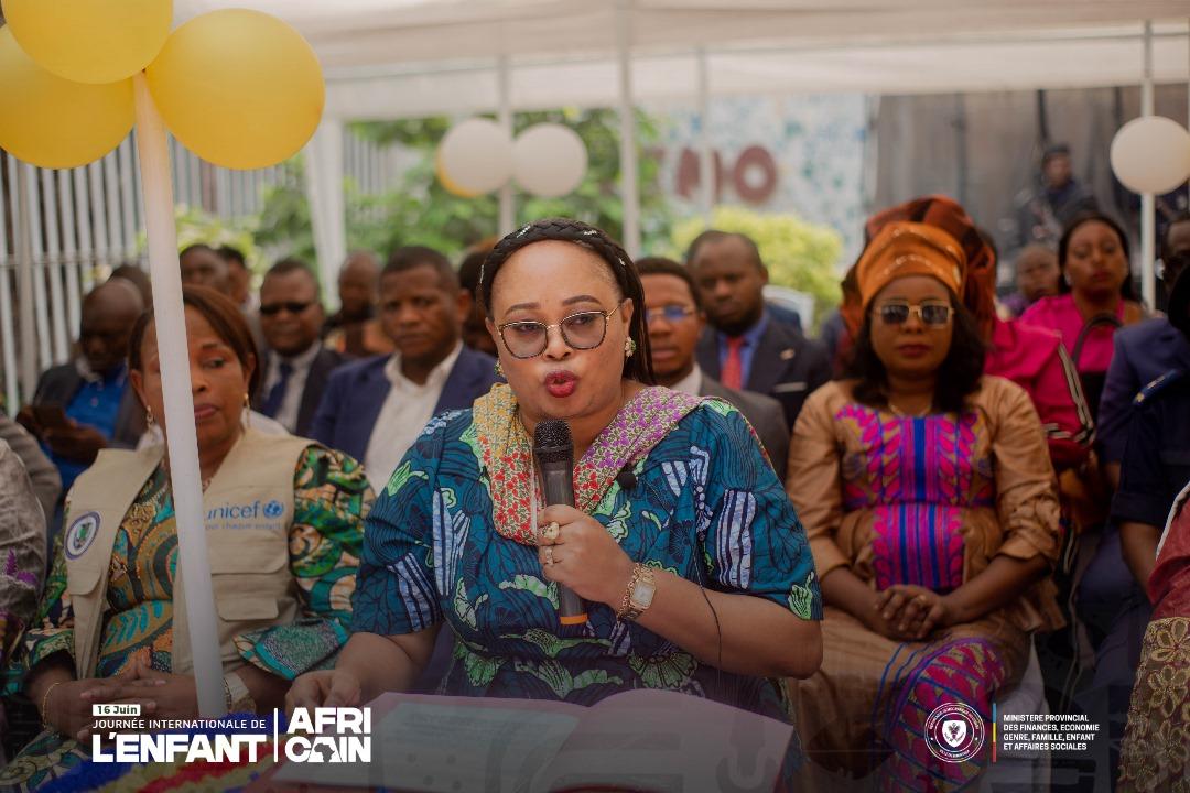 Yvette Tembo Kulemfuka, ministre provinciale des Affaires sociales