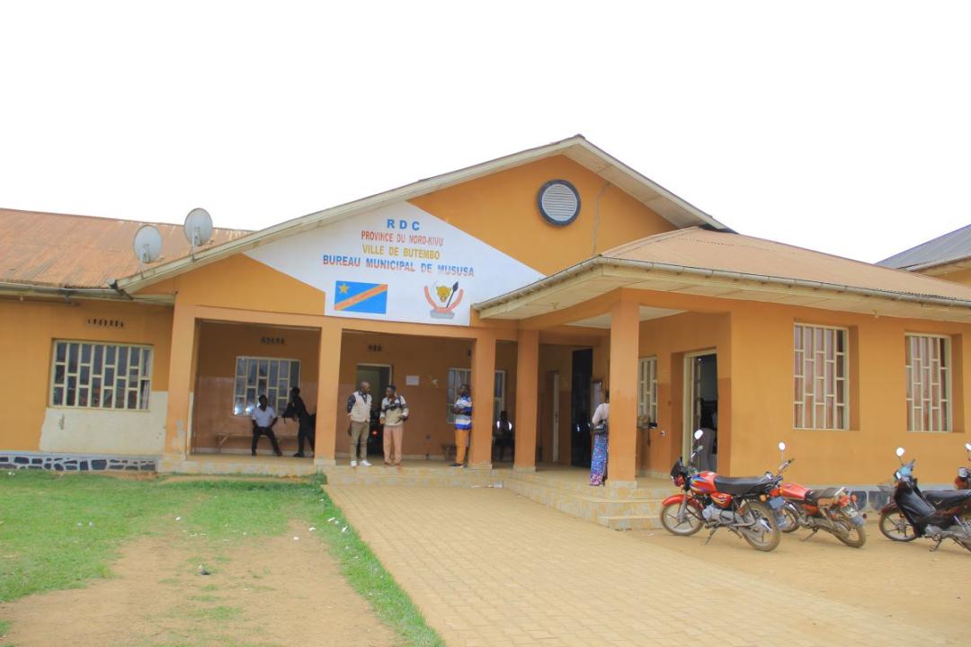 Bureau de la Commune de Mususa dans la ville de Butembo [photo d’illustration]