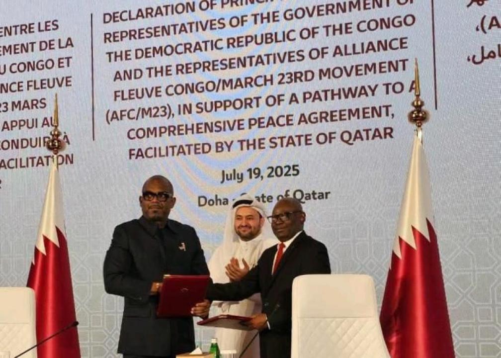 La délégation gouvernementale et l’AFC/M23 à Doha