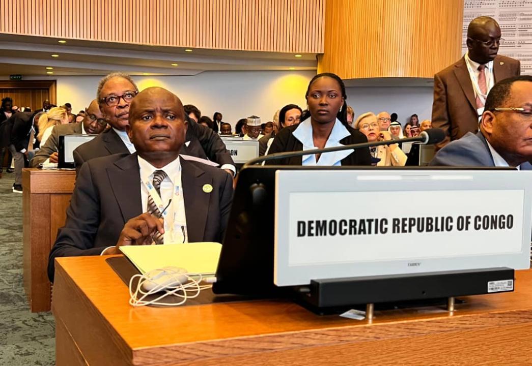 Le Ministre d'État Grégoire Muthsail Mutomb au sommet de l'ONU sur les systèmes alimentaires, lundi 28 juillet 2025