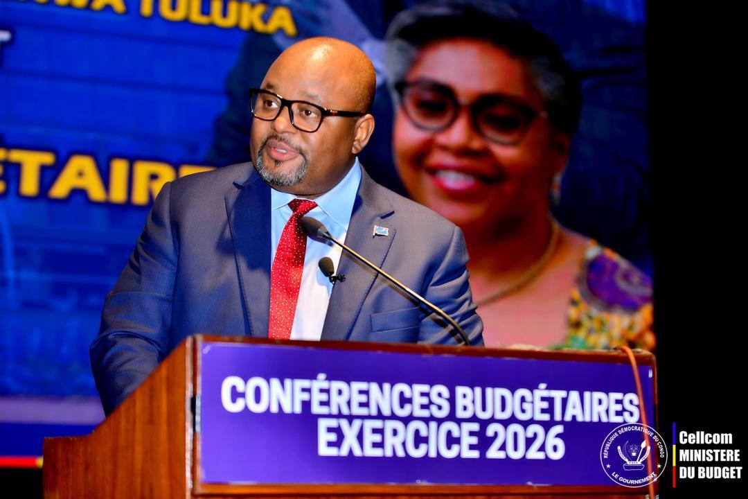 Le ministre d'État, ministre en charge du Budget, Aimé Boji Sangara