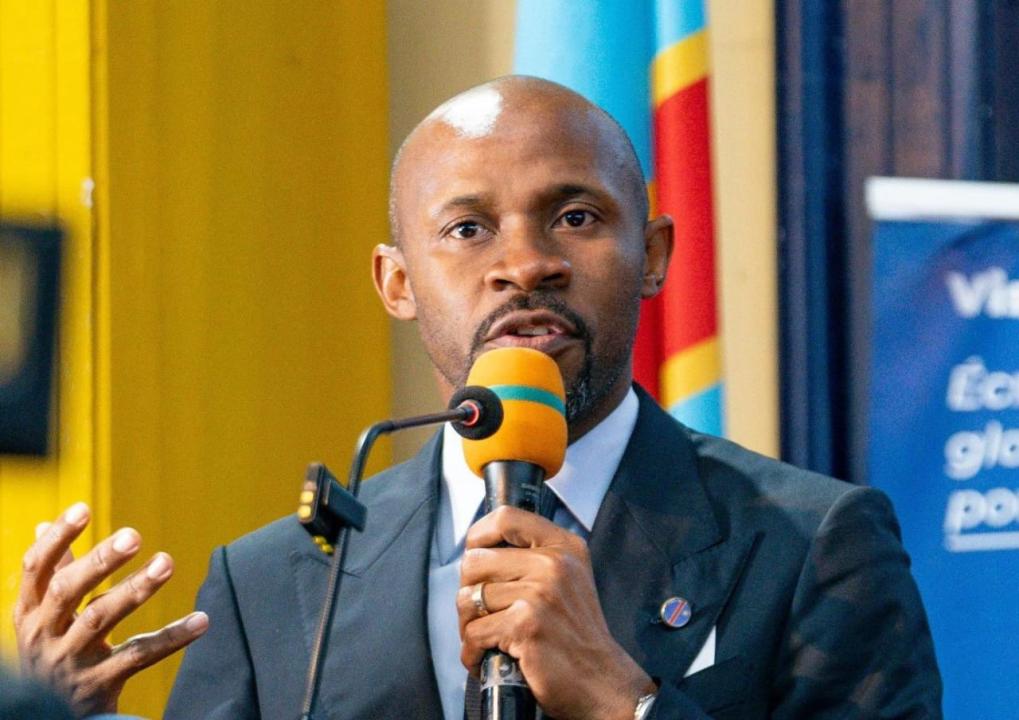 Patrick Muyaya Katembwe, ministre de Communication, Médias, et porte-parole du gouvernement congolais [photo d’illustration]