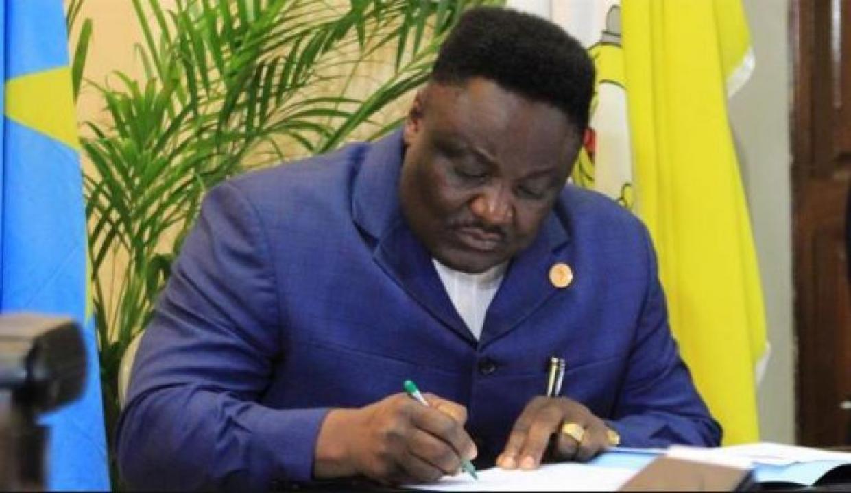 Joseph Olenghankoy, président du CNSA