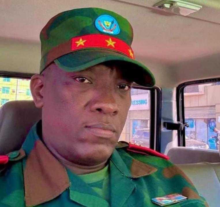 Le lieutenant-général Masunzu Pacifique, commandant de la troisième zone de défense des FARDC