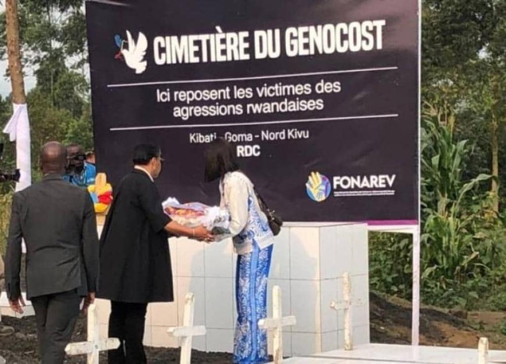 Cimetière du Genocost à Kibati (Nyiragongo) où reposent les victimes de l’agression rwandaise [photo d’illustration]