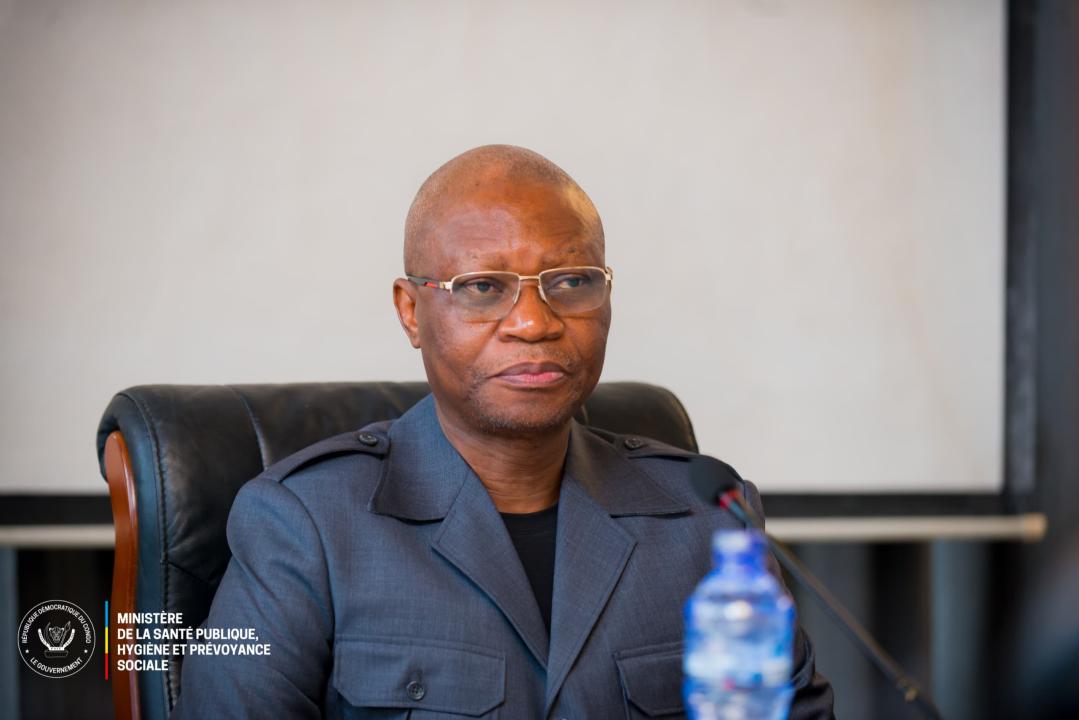 Docteur Samuel Roger Kamba, ministre de la Santé publique, Hygiène et Prévoyance sociale