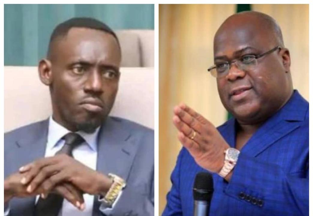 Prince Epenge et Félix Tshisekedi. [Photo d'illustration]