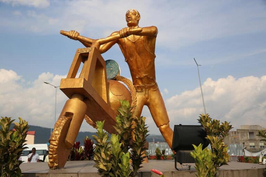 Rond-point Chukudu situé dans la commune de Goma [photo d’illustration]