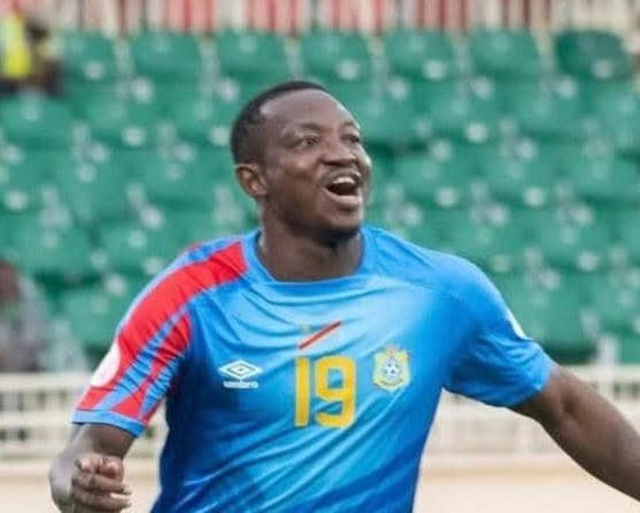 Horso Mwaku sous les couleurs de la RDC au CHAN 2024.