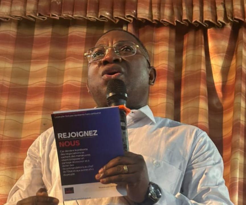 Dieudonné Nkishi, Coordonnateur du mouvement Front anti-dialogue