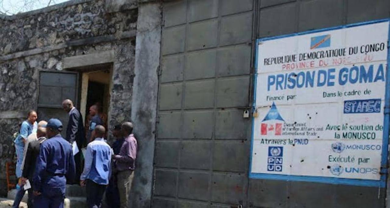 Vue de l'entrée de la prison Munzenze de Goma [photo d’illustration]