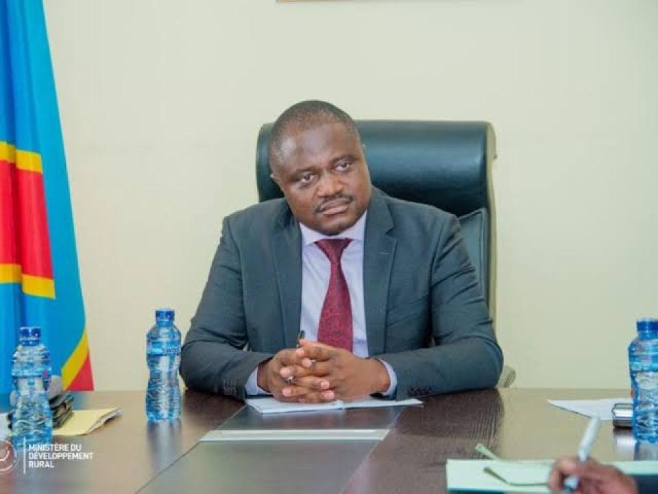 Le Ministre d’État, Ministre de l’Agriculture et Sécurité Alimentaire, Muhindo Nzangi [photo d'illustration]