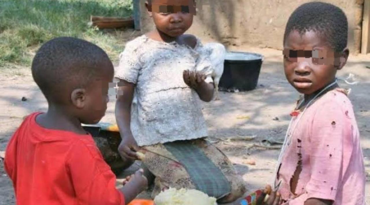Des enfants frappés par la crise alimentaire dans l’est de la RDC [photo d’illustration]