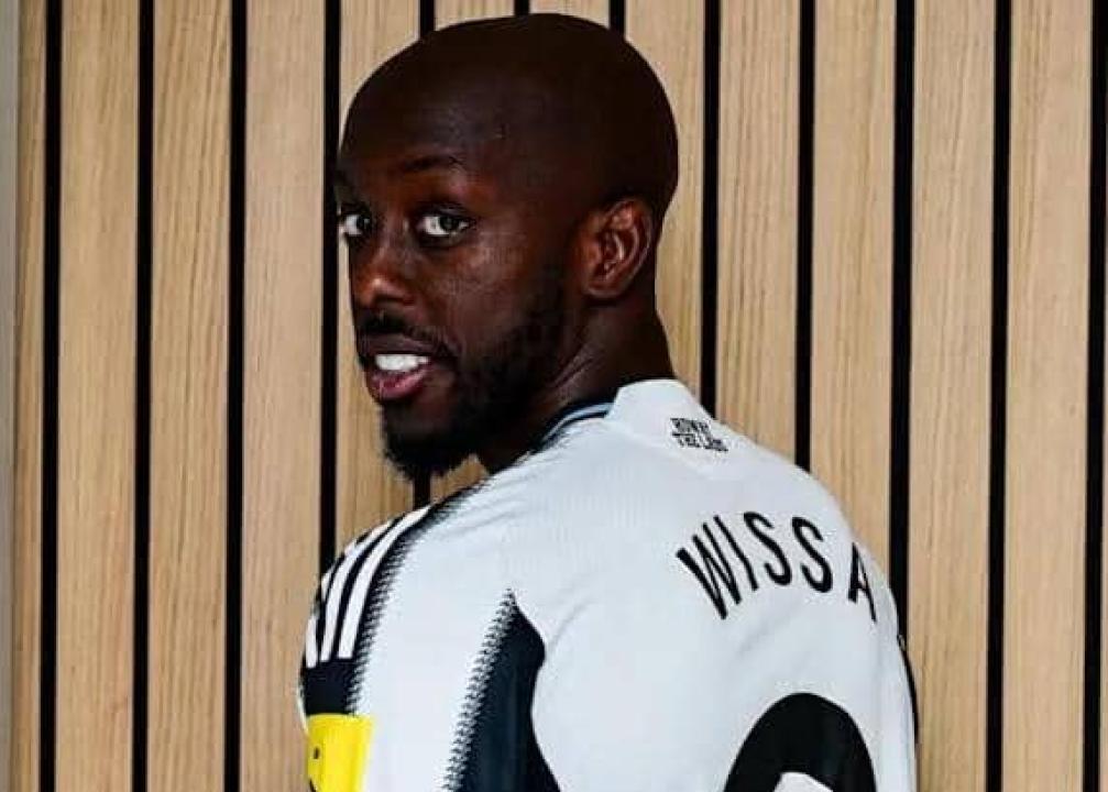Yoane Wissa sous les couleurs de Newcastle United.