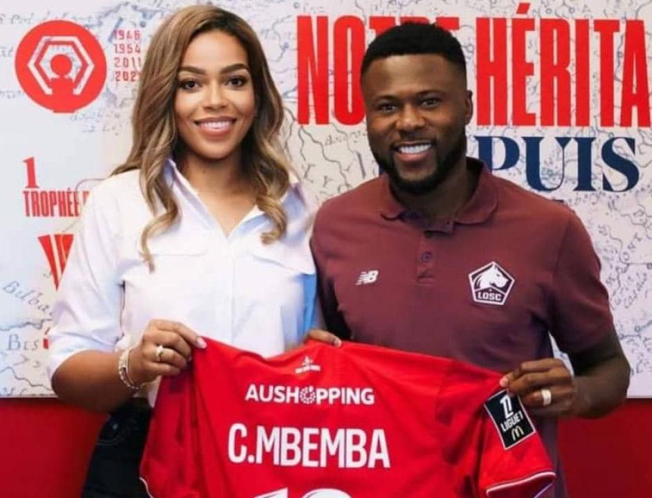 Chancel Mbemba et sa femme. [Photo d'illustration]