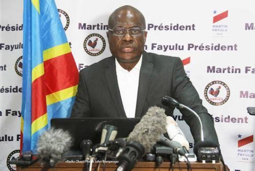 Martin Fayulu, président du parti politique Ecidé [photo d'illustration]