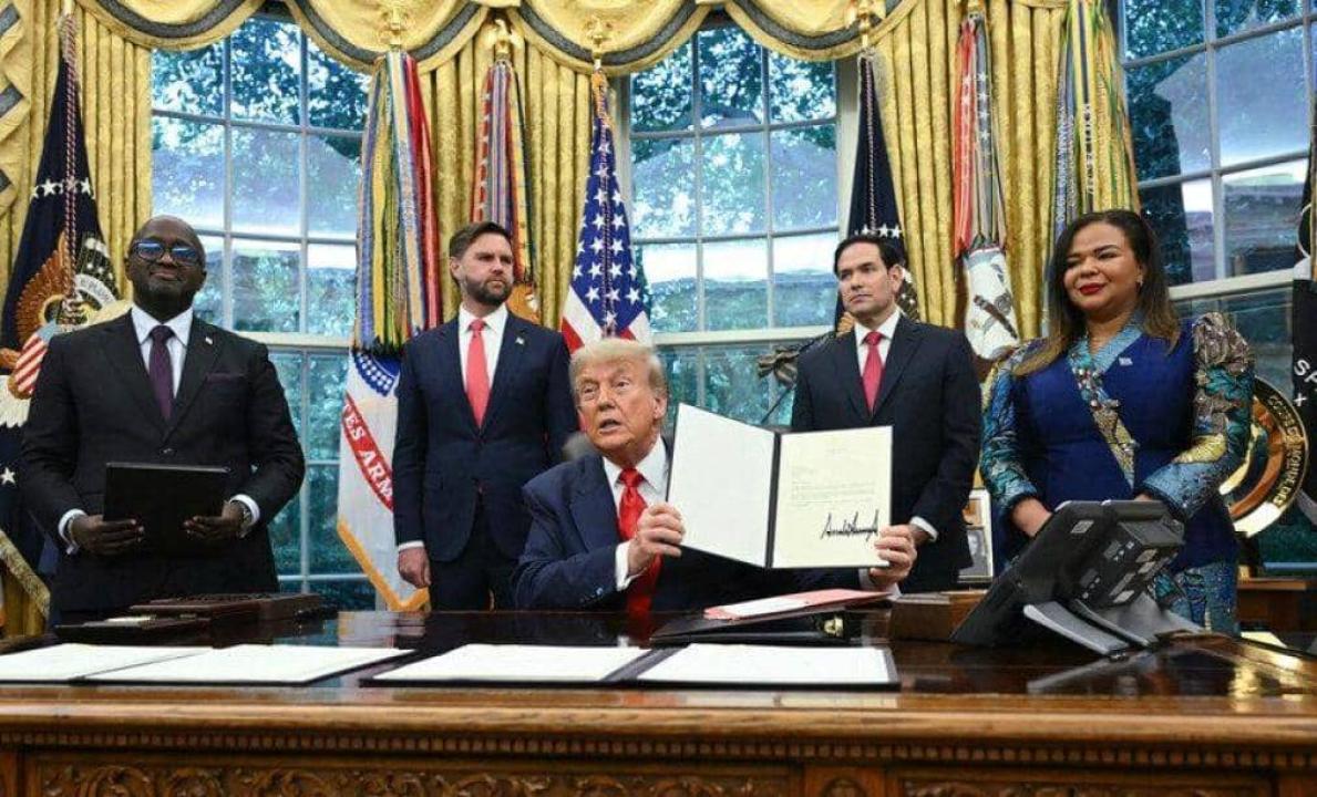 Signature de l'accord de paix entre la RDC et le Rwanda a Washington [photo d'illustration]