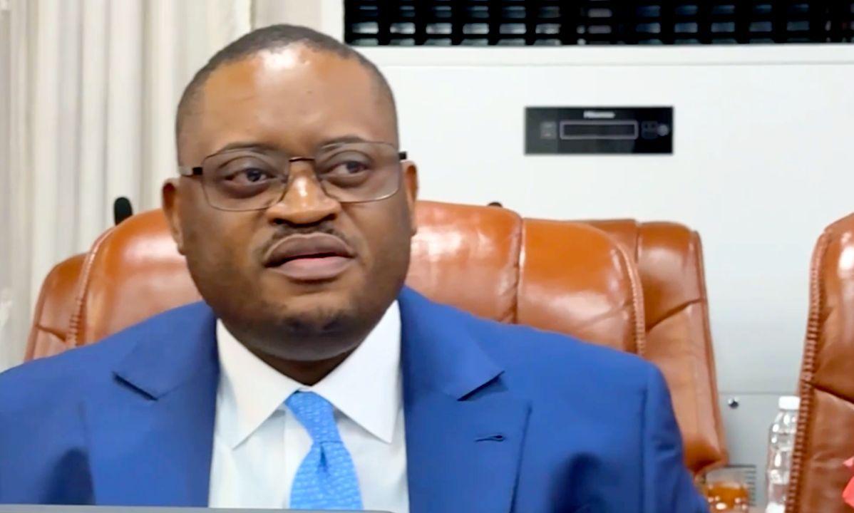 Le Ministre des finances Doudou Fwamba 