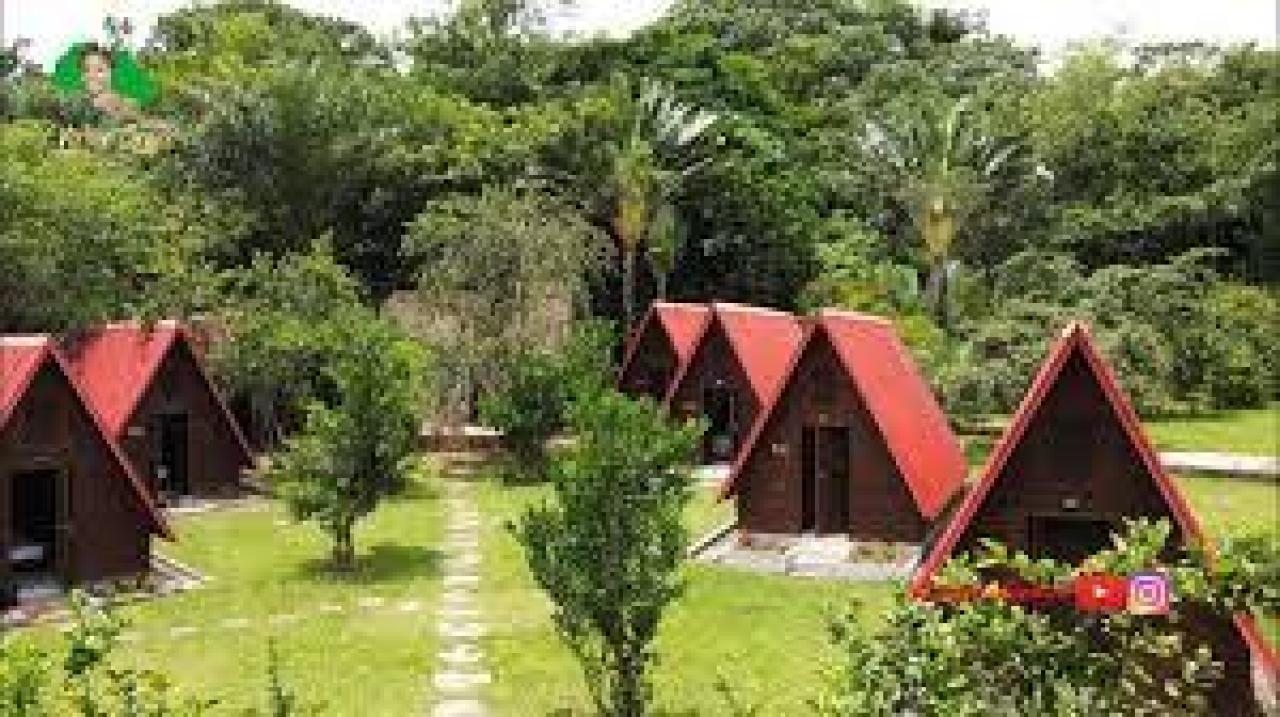 Vue d'un site touristique à Kinshasa