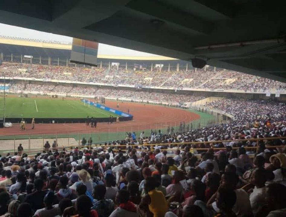 Les supporters des Léopards lors d'une affiche au Stade des Martyrs. [Photo d'illustration]