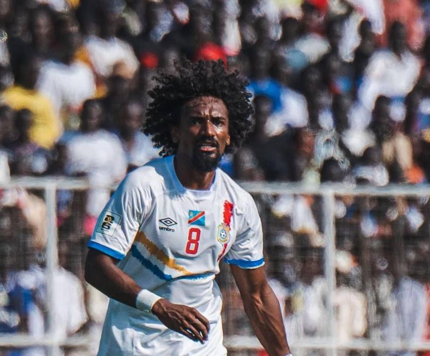 Samuel Moutousammy sous les couleurs de l'équipe nationale de la RDC. [ Photo d'illustration ]