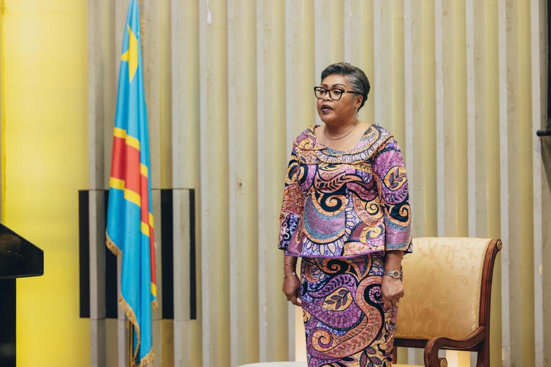 La Première ministre, Judith Suminwa prend part à la cérémonie de présentation officielle du rapport national sur l'égalité des sexes en RDC
