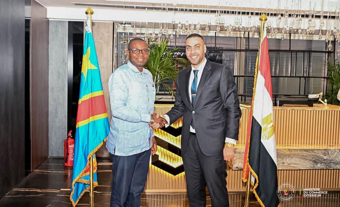 Au Caire, le ministre Julien Paluku Kahongya et Mahmoud Samih relancent la coopération économique entre RDC-Egypte