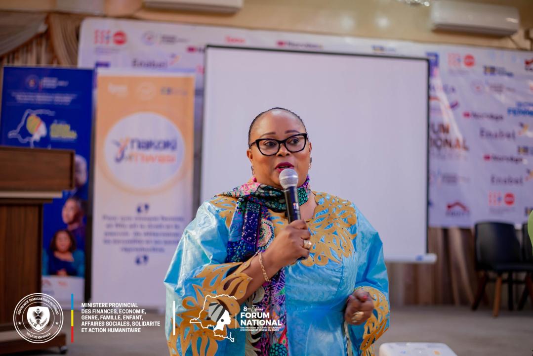 Yvette Tembo Kulemfuka, ministre provinciale de Kinshasa en charge du Genre