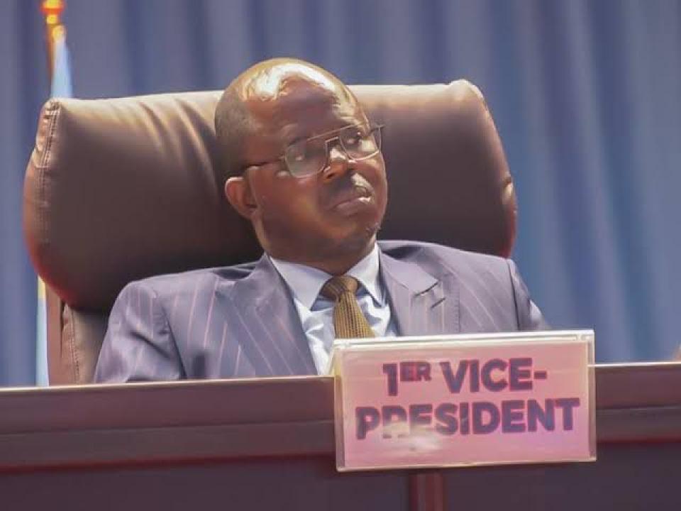 Premier vice-président de l’Assemblée nationale, Jean Claude Tshilumbayi