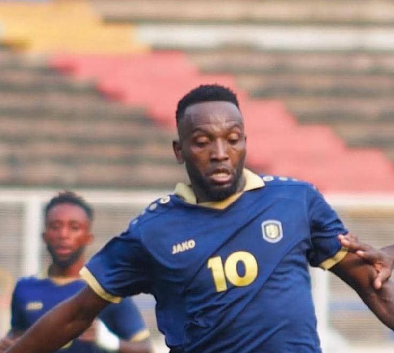 Un joueur du FC les Aigles du Congo lors du match face à Rivers United. [Photo d'illustration]