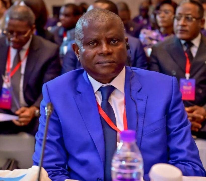 Le ministre de Développement rural,  Grégoire Mutomb Mutshail