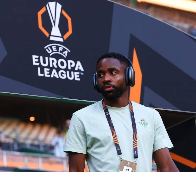 Cédric Bakambu avant l'affiche Betis-Forest. [ Photo d'illustration ]