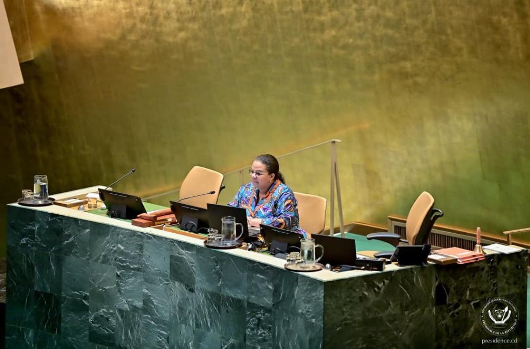 Thérèse Kayikwamba Wagner, ministre des Affaires étrangères, coopération internationale et Francophonie