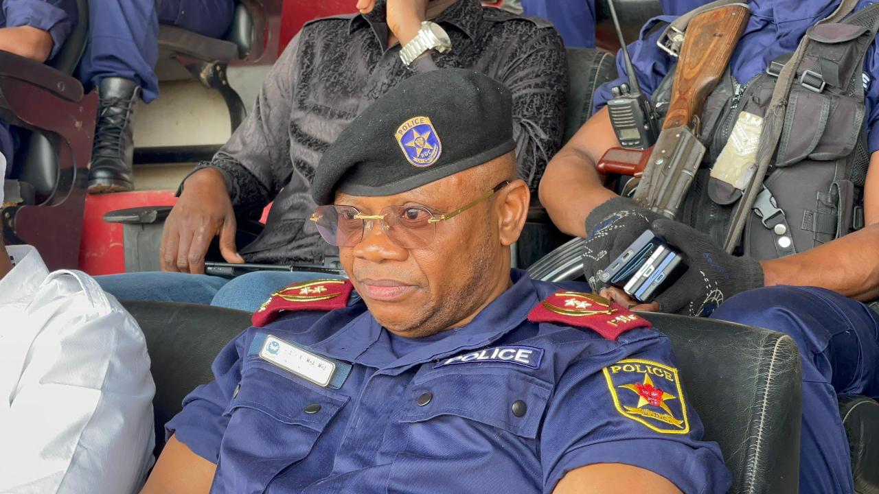Blaise Kalimbalimba, Commissaire divisionnaire de la PNC