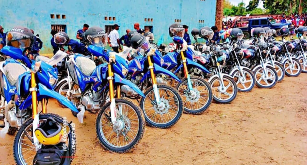 La Fondation Doudou Fwamba appuie la PNC avec 30 motos à Kisangani [photo d’illustration]