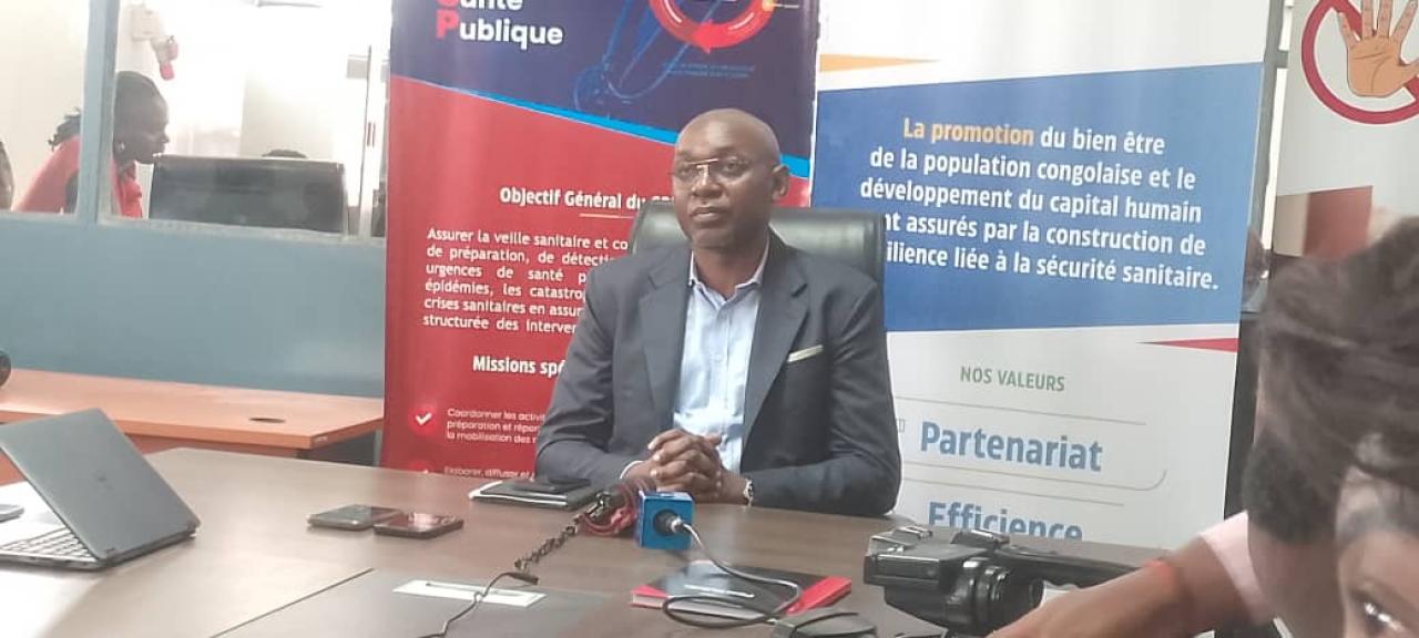 Professeur Christian Ngandu, Coordonnateur du COUSP