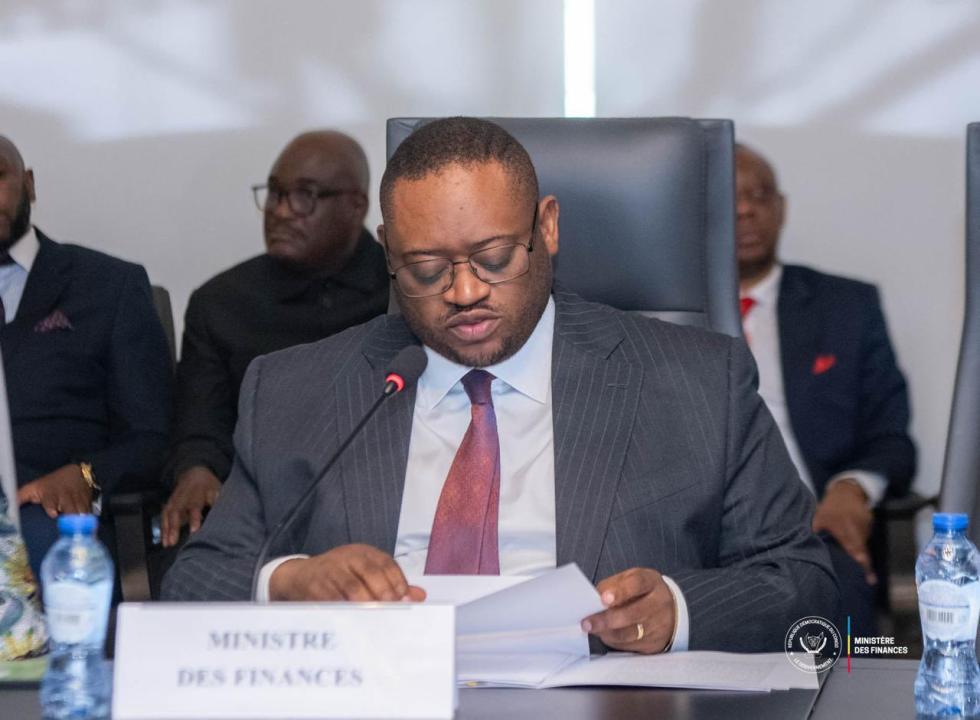Doudou Fwamba Likunde Li-Botayi,  ministre des Finances en RDC