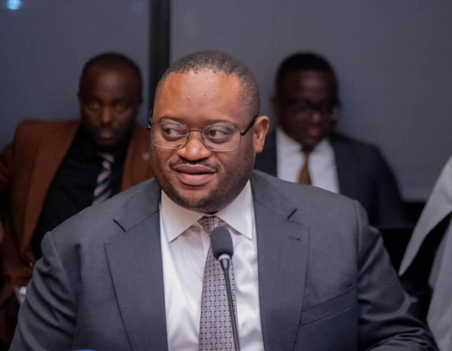 Le ministre des finances Doudou Fwamba Linkunde li- botayi