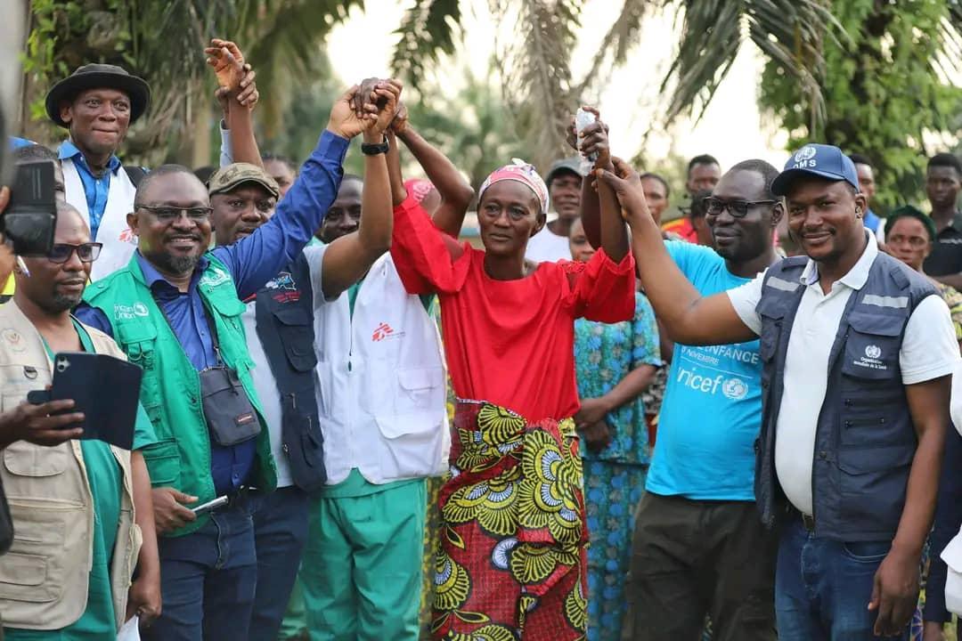 La première patiente guérie d’Ebola à Bulape
