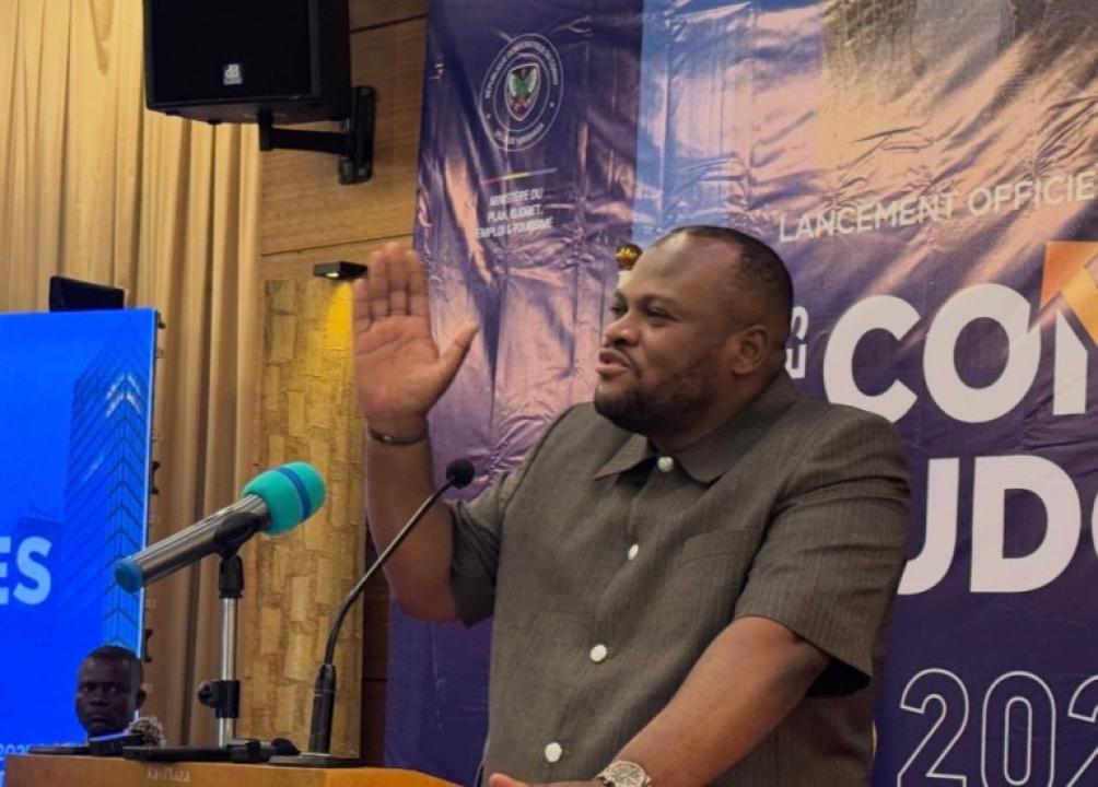 Le Gouverneur de la ville de Kinshasa, Daniel Bumba