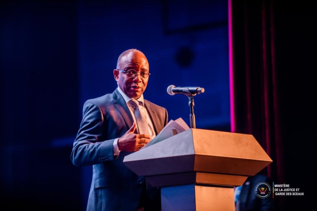 Guillaume Ngefa, ministre de la Justice et Garde des Sceaux en RDC