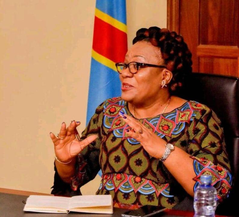 Marie-Thérèse Sombo, ministre de l’ESU en RDC