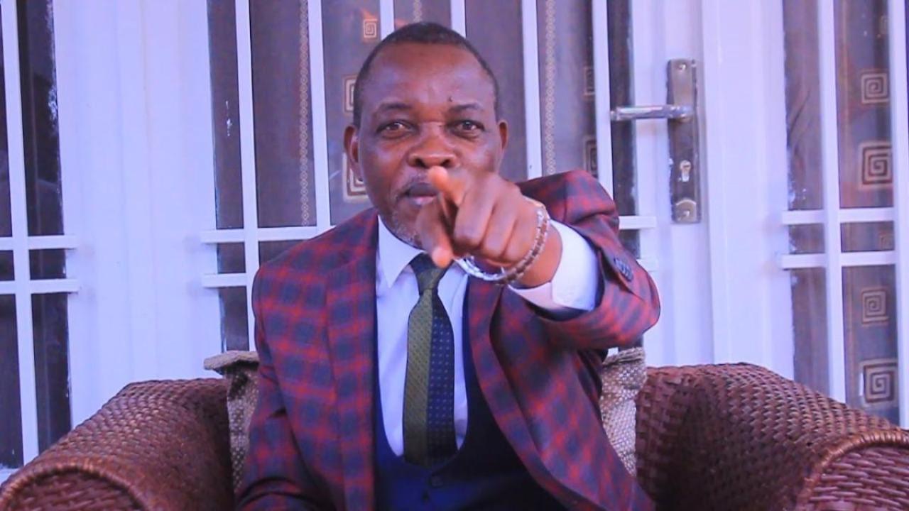 L'opposant Hugue Michel Mukebayi Nkoso. Cadre de Ensemble pour la République.