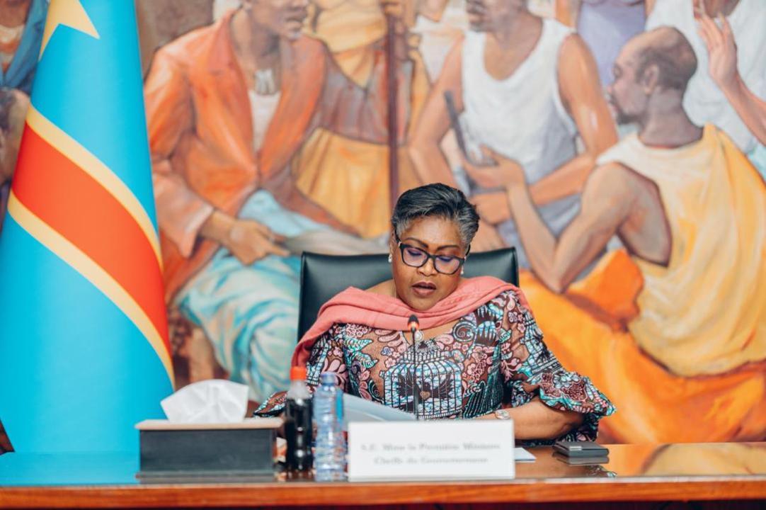 La Première Ministre Judith Suminwa Tuluka