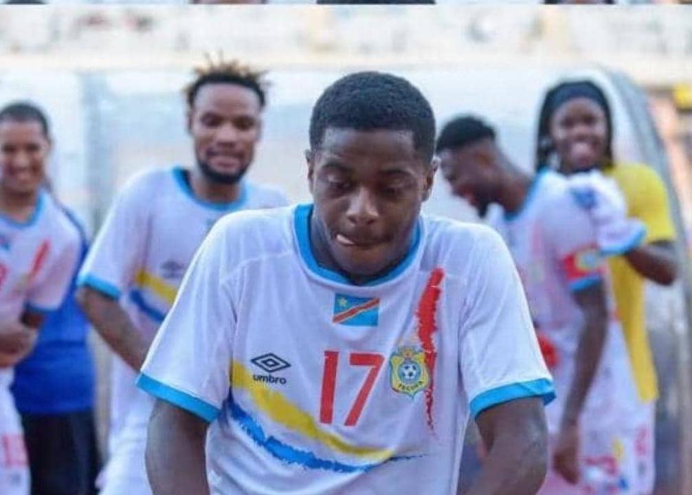 Noah Sadiki sous les couleurs de la RDC. [Photo d'illustration]