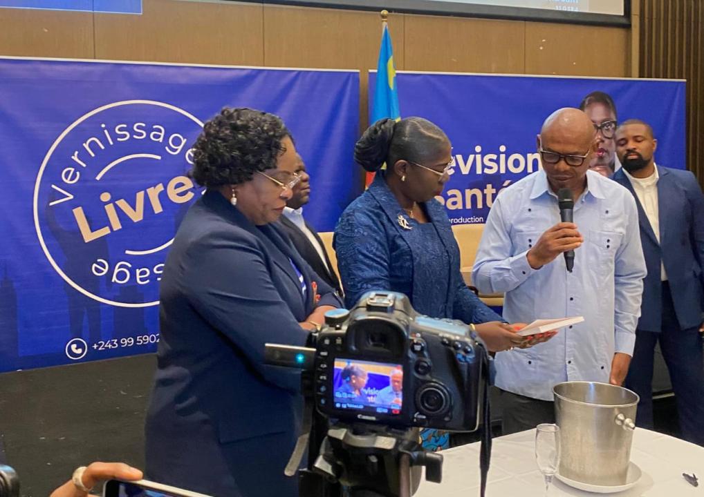 Vernissage du livre " télévision et santé à l'hôtel Hilton à Kinshasa [photo d'illustration]